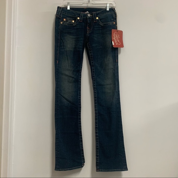 True Religion Johnny Straight Leg Stretch Jean - Picture 3 of 7
